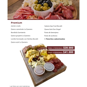 Picada Premium para 4