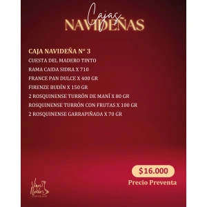 Caja Navideña Nro. 3