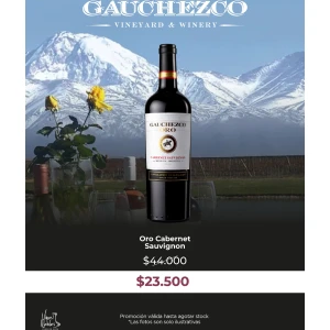 Gauchezco Oro Cabernet Suavignon