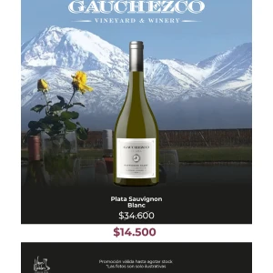 Gauchezco Plata Suavignon Blanc