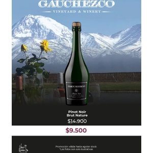 Gauchezco Pinot Noir Brut Nature