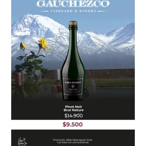 Gauchezco Pinot Noir Brut Nature