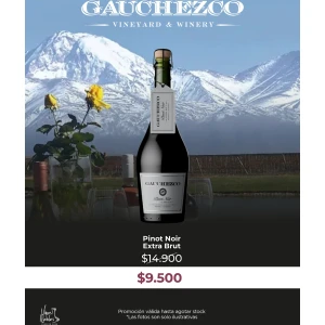 Gauchezco Pinot Noir Extra Brut
