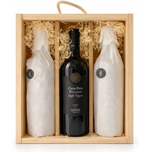 Estuche Triple De Madera Cavas Don Nicasio Single Vineyard Malbec