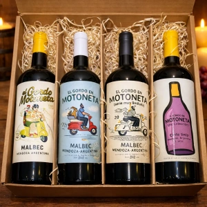 Estuche x 4 Motoneta