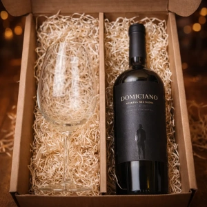 Estuche Doble Domiciano Reserva + Copa De Cristal