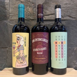 Combo Nucha Malbec + Los Intocables Blend + Mimi Malbec Merlot