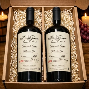 Estuche Doble Budeguer Partida Limitada Cabernet Franc