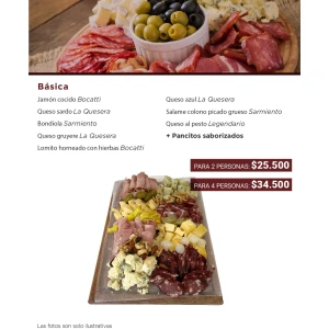 Picada Básica 4 Personas