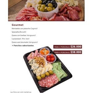 Picada Gourmet 4 Personas