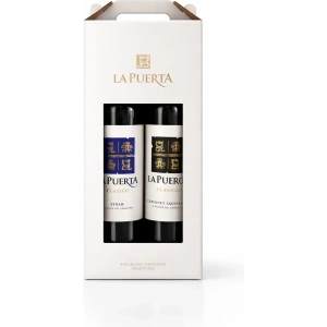 Estuche Doble La Puerta Clásico Syrah + Cabernet Sauvignon