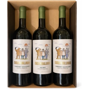 Estuche Triple Escandalosos Malbec