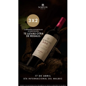 Llevá 3, Pagá 2 – Norton Malbec