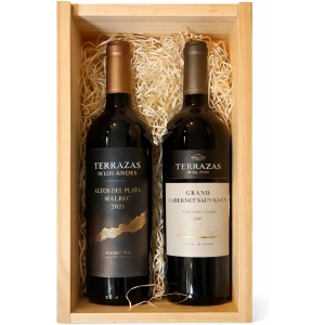 Estuche Doble De Madera Terrazas