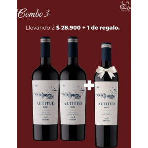Malbec Combo 3 - Altitud - 3x2