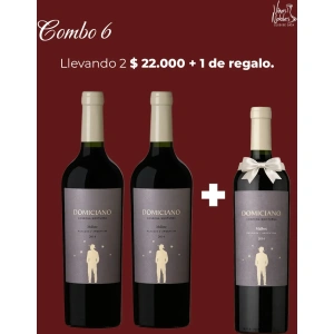 Malbec Combo 6 - Domiciano - 3x2