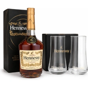 Estuche Hennesy + Dos Copas