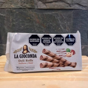 Deli Rolls Avellana Con Maní La Gioconda