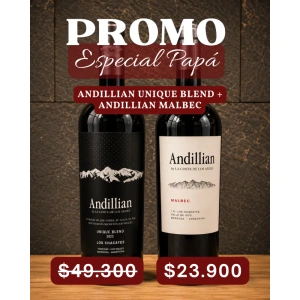 Andillian Unique Blend + Andillian Malbec