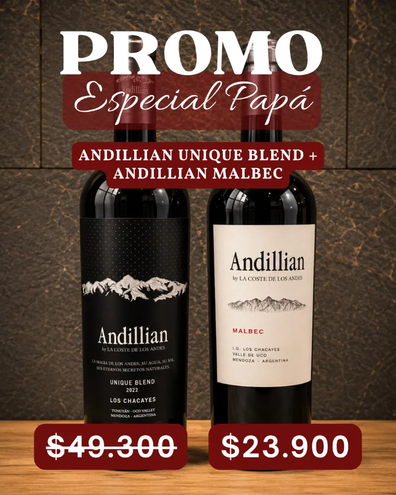 Andillian Unique Blend + Andillian Malbec