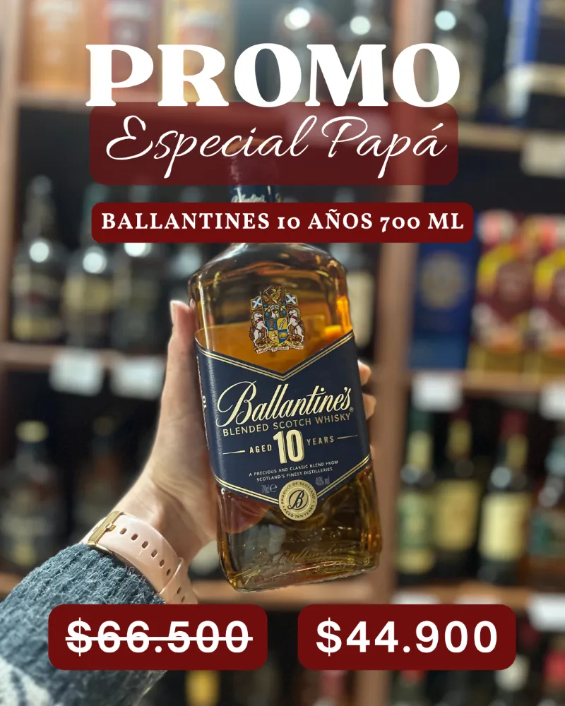 Ballantines 10 Años 700 Ml