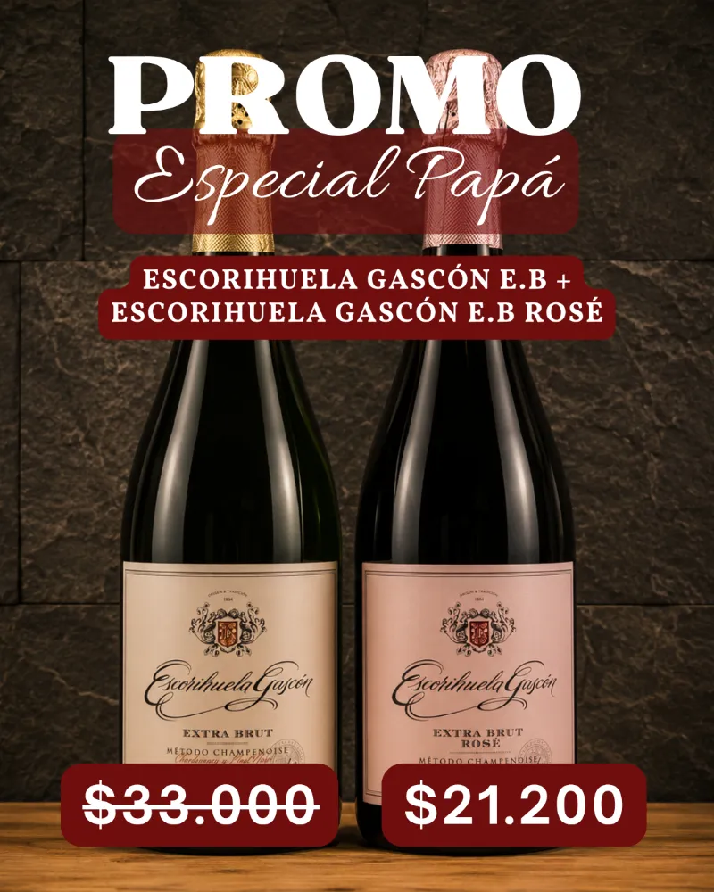 Escorihuela Gascón Extra Brut + Escorihuela Gascón Extra Brut Rosé