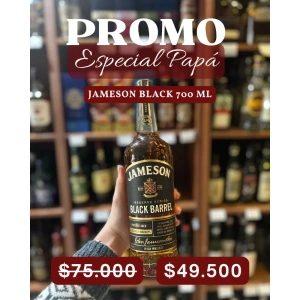 Jameson Black Barrel 700 Ml