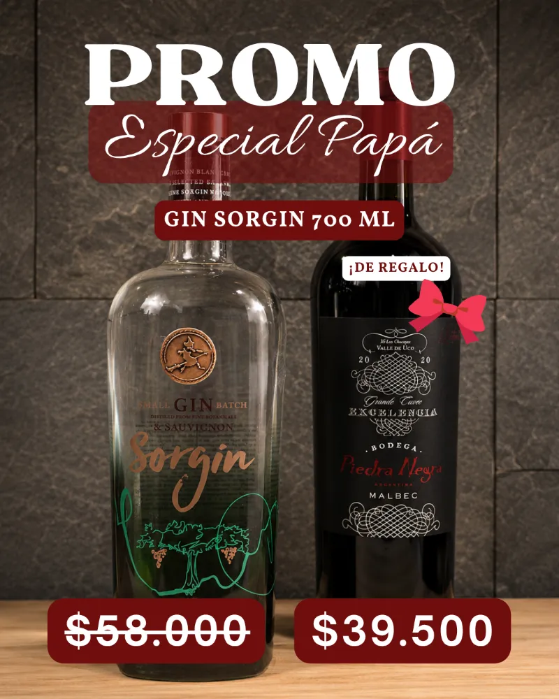 Gin Sorgin + Piedra Negra Excelencia ¡DE REGALO!