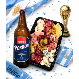 COMBO MUNDIAL – Cerveza Psicotella 1L + Picada Completa