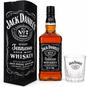 Estuche Jack Daniel's Tennessee N° 7 Con Copa Exclusiva