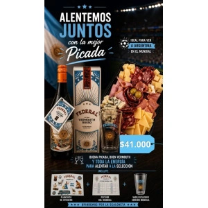 Combo Picada + Federal Mundialista
