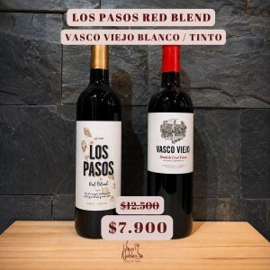 Los Pasos Red Blend + Vasco Viejo