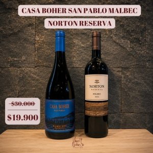 Casa Boher San Pablo Malbec + Norton Reserva