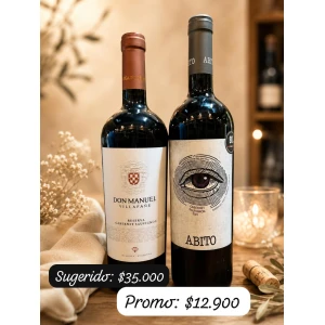 Manuel Villafañe Reserva Cabernet Sauvignon + Abito Cabernet Sauvignon