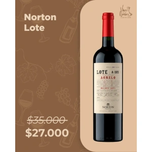 Norton Lote Agrelo Malbec