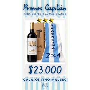 Caja X6 Tino Malbec