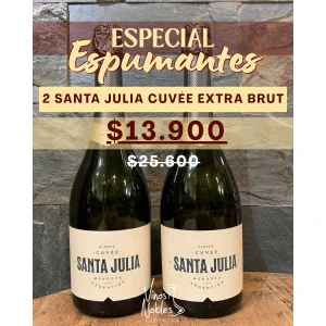2 Santa Julia Extra Brut
