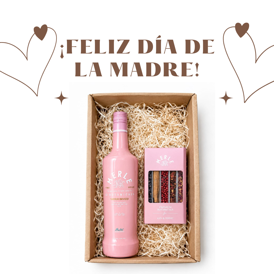 Gin Merlé + Estuche Botánicos