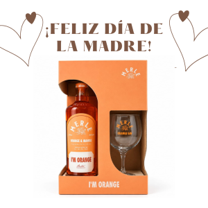 Box Gin Merlé Orange + Copa Exclusiva