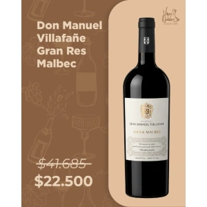 Don Manuel Villafañe Gran Malbec